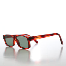 Load image into Gallery viewer, Flat Lens Rectangular Vintage Sunglass - Roscoe
