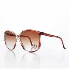 Load image into Gallery viewer, Women's Oversized Sunglass with Rhinestones- Rosie
