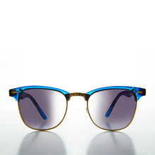 Load image into Gallery viewer, Half Rim Sunglasses with Flash Mirror Lens - Russo
