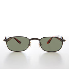 Load image into Gallery viewer, 90s Unique Rectangular Vintage Sunglasses - Rusty
