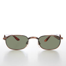 Load image into Gallery viewer, 90s Unique Rectangular Vintage Sunglasses - Rusty
