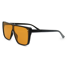 Load image into Gallery viewer, Sustainable Rayz - Limited Edition Yellow Squared Sunglasses
