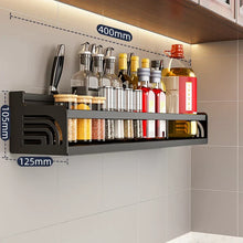 Load image into Gallery viewer, DecorBites™ Double-Layer Kitchen Organizer Wall Spice Storage Rack
