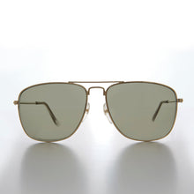 Load image into Gallery viewer, Square 58mm Metal Aviator Sunglasses - Santos
