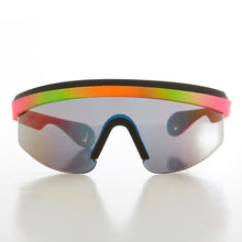 Load image into Gallery viewer, Junior 80s Wrap Around Colorful Sunglass - Scout
