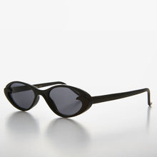 Load image into Gallery viewer, Slim Small Frame Oval Retro Cat Eye Sunglass - Selena
