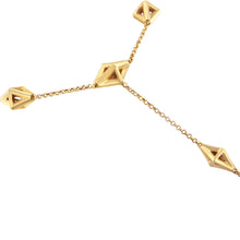 Load image into Gallery viewer, 14K Yellow Gold 1/4 Cttw Diamond Ring and Bracelet Hand Chain (G-H Color, SI1-SI2 Clarity) - 7"
