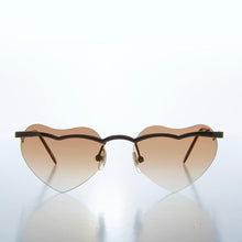 Load image into Gallery viewer, Y2K Heart Shaped Sunglasses - Shea
