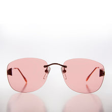 Load image into Gallery viewer, Tinted Rimless 90s Vintage Sunglasses - Vesper
