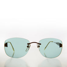 Load image into Gallery viewer, Tinted Rimless 90s Vintage Sunglasses - Vesper

