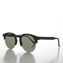 Load image into Gallery viewer, Round Hipster Half Frame 50s Retro Vintage Sunglass - Sorin
