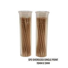 Load image into Gallery viewer, 36 Qty Unflavored Birchwood Toothpicks in Plastic Tubes
