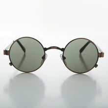 Load image into Gallery viewer, Round Metal Industrial Vintage Sunglass - Spike
