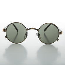 Load image into Gallery viewer, Round Metal Industrial Vintage Sunglass - Spike
