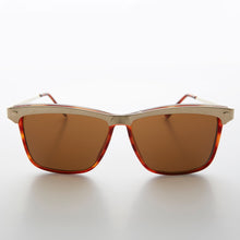 Load image into Gallery viewer, Gold Brow Line Vintage Sunglasses - Spinderella
