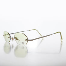 Load image into Gallery viewer, Heart Rhinestone Rimless Vintage Sunglasses - Splashy
