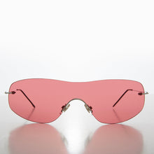 Load image into Gallery viewer, Y2K Rimless Shield Sunglasses - Stary
