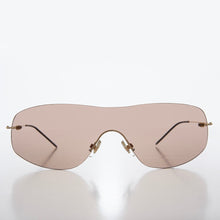 Load image into Gallery viewer, Y2K Rimless Shield Sunglasses - Stary
