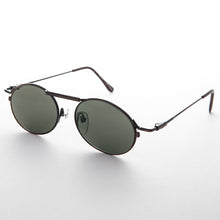 Load image into Gallery viewer, Vintage Steampunk Sunglass with Spring Brow Bar - Steamcon
