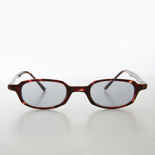 Load image into Gallery viewer, Micro Rectangle Tortoiseshell Sunglasses - Summers 1
