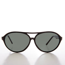 Load image into Gallery viewer, Curved Aviator Sunglass with Glass Lens - Swenson
