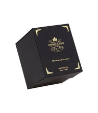 Load image into Gallery viewer, Harney Heritage – Wrapped Sachet Sampler Black Box
