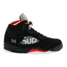 Load image into Gallery viewer, Air Jordan Retro 5 Supreme Black
