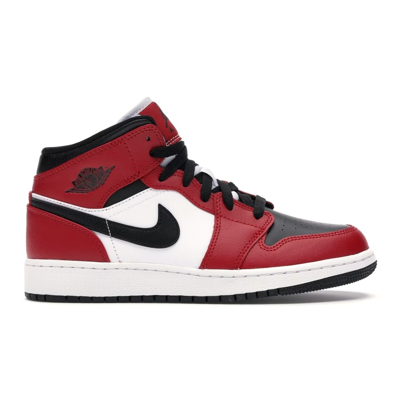 Air Jordan 1 Mid Chicago Black Toe (GS)