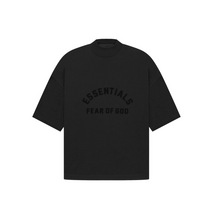 Load image into Gallery viewer, Fear of God Essentials Black Bonded Tee T-Shirt (Jet Black)
