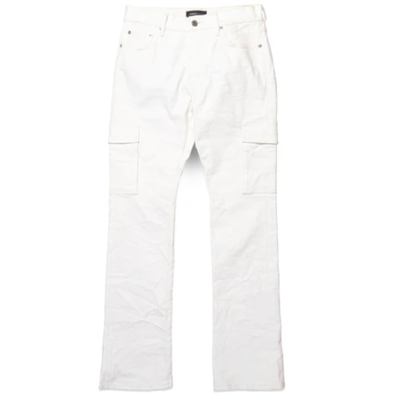 Purple Brand Patent Film Cargo White