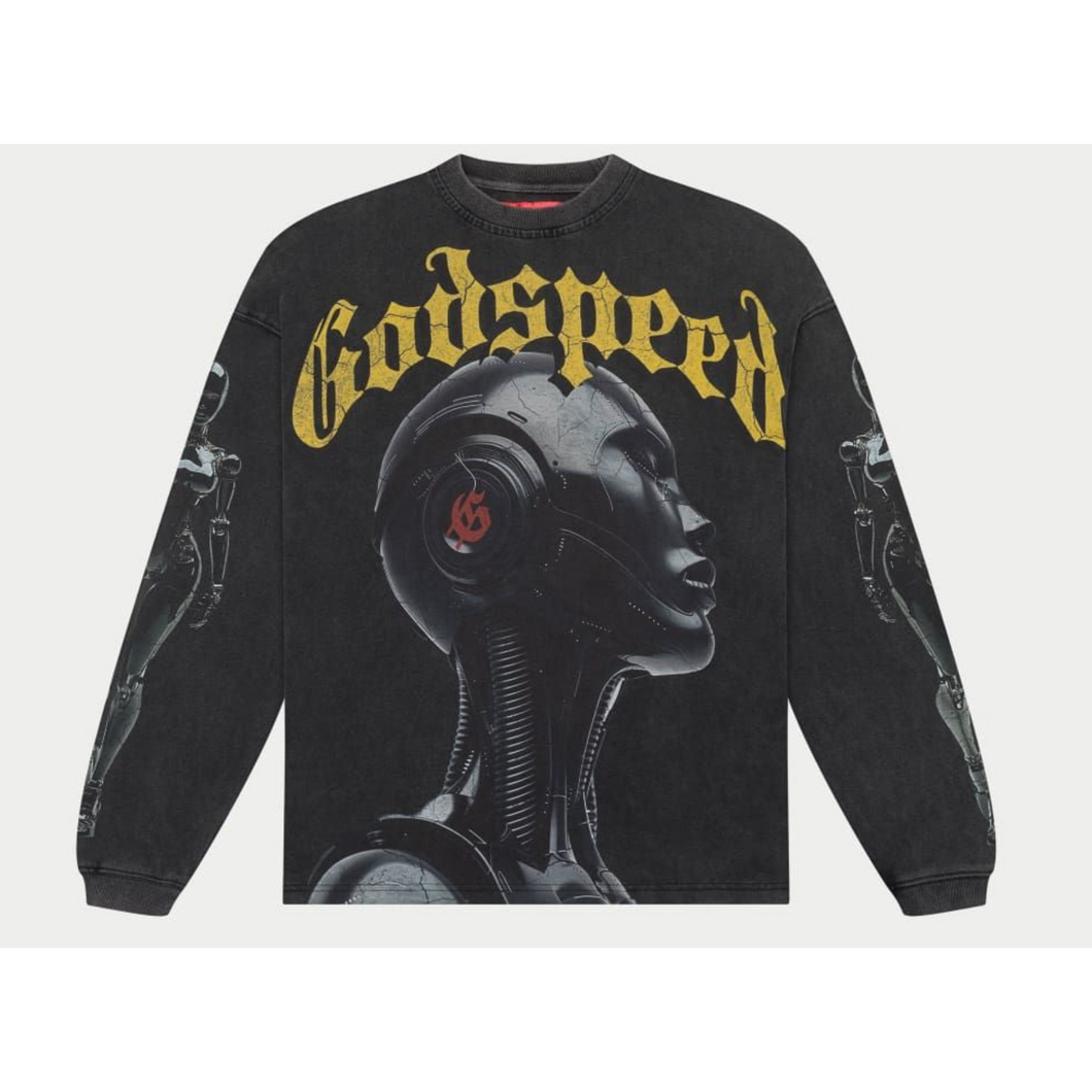 Godspeed Alexa Long Sleeve Shirt ( Grey)