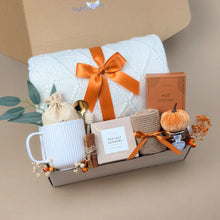 Load image into Gallery viewer, Autumn Cozy Comfort Get Well Gift Basket for Women
