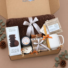 Load image into Gallery viewer, Sending A Hug Gift Box | Cozy Fall Comfort for Him
