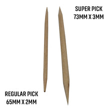Load image into Gallery viewer, Unflavored Birchwood Toothpicks in Plastic Tube Or Jars
