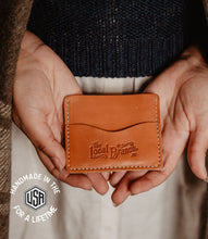 Load image into Gallery viewer, Leather Slim Wallet - USA Made
