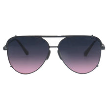 Load image into Gallery viewer, Smaller Cristina - Tangle Free - Faded Purple &amp; Pink Aviator Sunglasses
