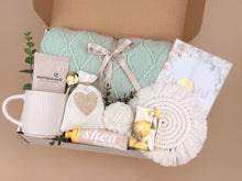 Load image into Gallery viewer, Snuggle Sip Gift Box with Blanket
