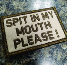 Load image into Gallery viewer, As Seen on Socials - Spit In My Mouth Please! - 2x3 Patch

