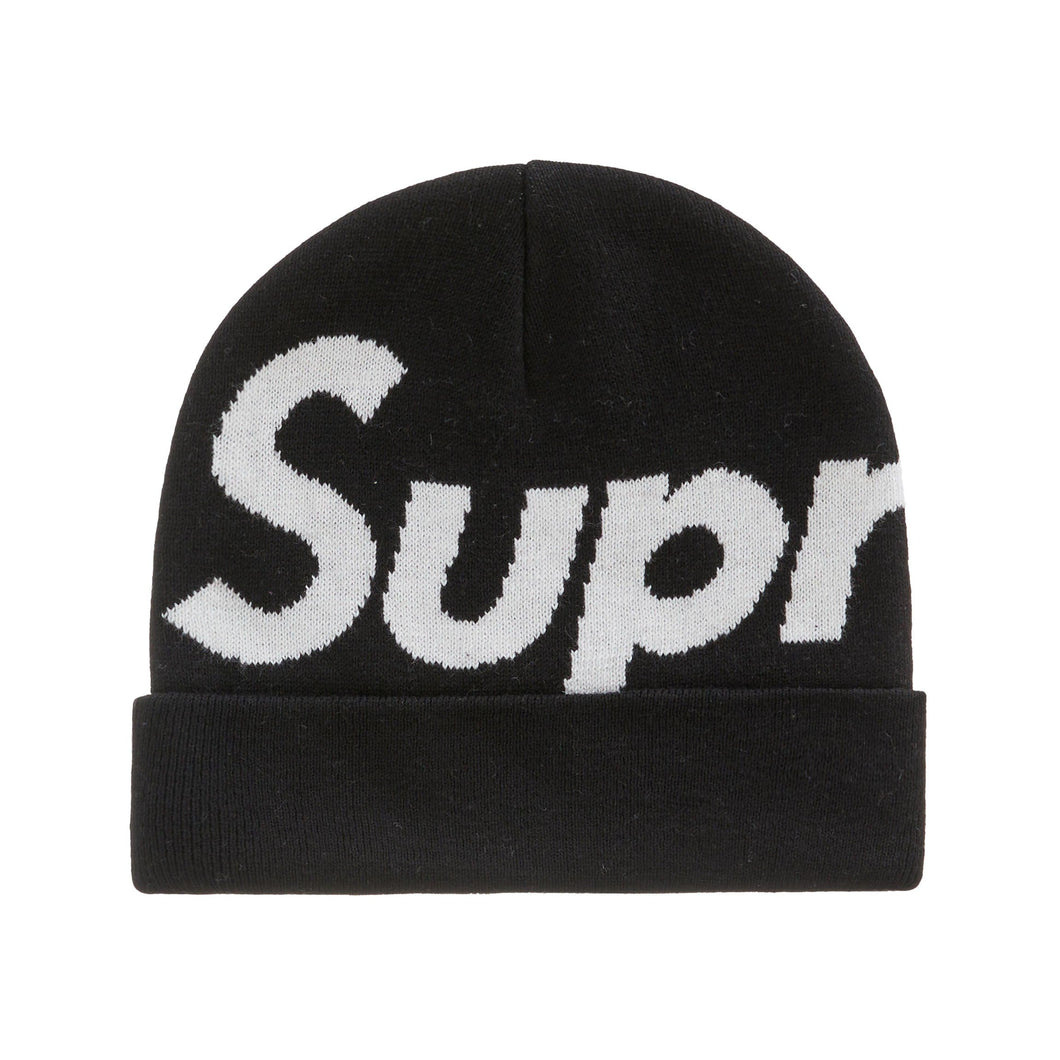 Supreme Big Logo Beanie (FW22/FW24) Black
