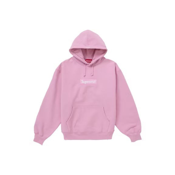 Supreme Box Logo Hooded Sweatshirt Sweatshirt (FW24) Pink