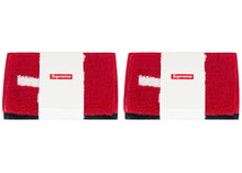 Load image into Gallery viewer, Supreme Imabari Pocket Folding Towels (Set of 2) Black/Red
