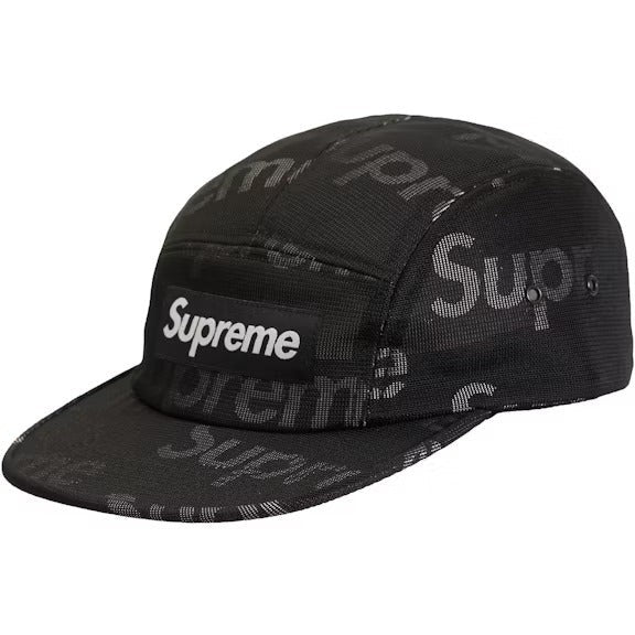 Supreme Lenticular Logo Camp Cap Black