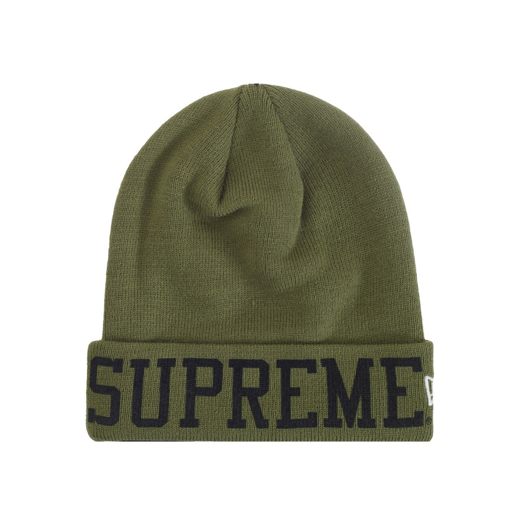 Supreme New Era Varsity Beanie Olive
