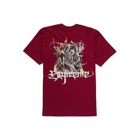 Supreme Satan Tee Cardinal