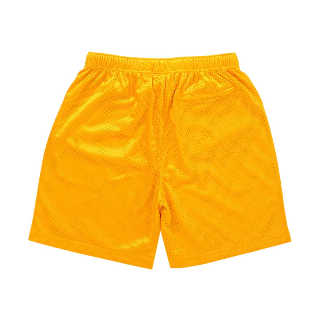 Supreme Small Box Baggy Mesh Short Gold