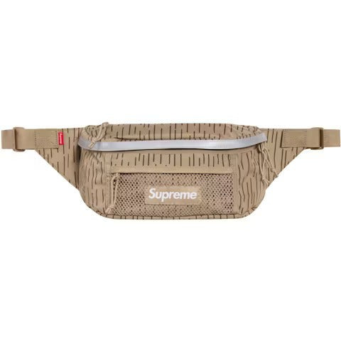 Supreme Waist Bag (FW24) Tan Raindrop