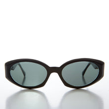 Load image into Gallery viewer, Oval Cat Eye With Gold Accents Vintage Sunglasses - Tana
