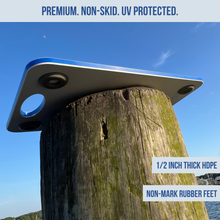 Load image into Gallery viewer, Made in the USA | Premium Cutting Board | Textured 1/2 inch HDPE UV Protected | Non-Skid or Mark Rubber Feet | Great for Boats &amp; any Counter-top
