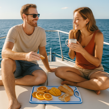 Load image into Gallery viewer, Made in the USA | Premium Cutting Board | Textured 1/2 inch HDPE UV Protected | Non-Skid or Mark Rubber Feet | Great for Boats &amp; any Counter-top
