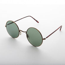 Load image into Gallery viewer, Small Round Hippy Sunglass with Real Glass Lens - Roma
